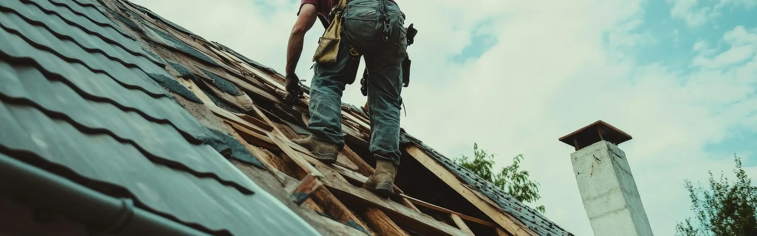 Réparation de toiture à Saint-Estève